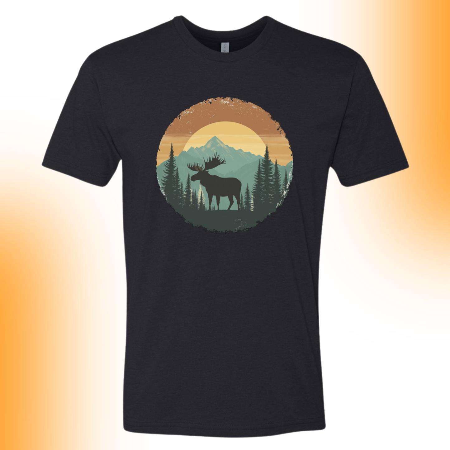Moose Hunting Tee Shirt